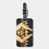 Der Contortionist Gepäckanhänger (Vorderseite vertikal)