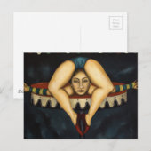 Der Contortionist Postkarte (Vorne/Hinten)