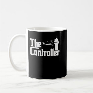 Der Controller - Luftfahrzeug der Kontrolle Flugsi Kaffeetasse