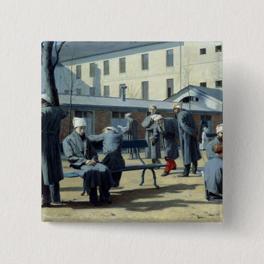 Der Convalescents, 1861 Button (Vorderseite)