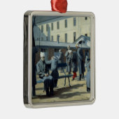 Der Convalescents, 1861 Silbernes Ornament (Rechts)