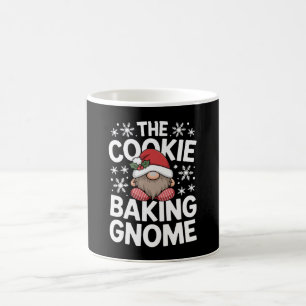 Der Cookie-Back-Gnom Weihnachten Holly-Schneeflock Kaffeetasse