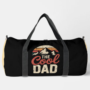 Der coole Dad Berg Sonnenuntergang Duffle Bag