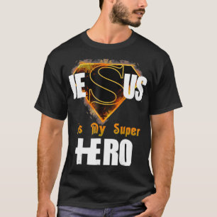 Der coole Glaube basiert auf Jesus ist mein Held T-Shirt
