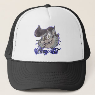 Der coole Kat der Streukatze Truckerkappe