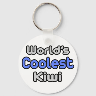 Der Coole Kiwi der Welt Schlüsselanhänger