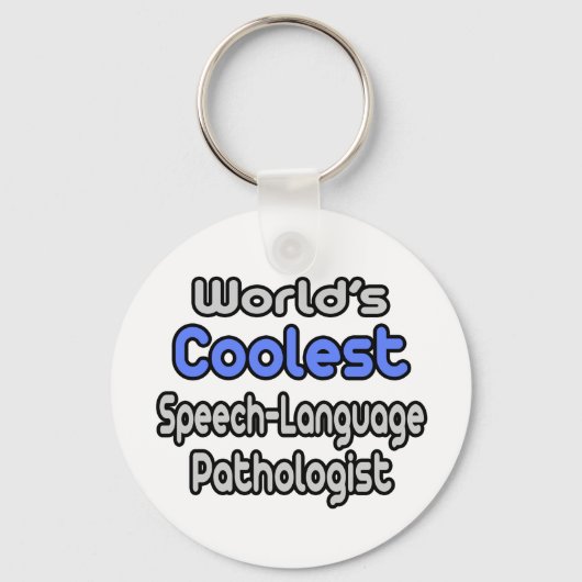 Der Coole Sprachpathologe der Welt Schlüsselanhänger (Vorderseite)
