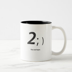 der coole Typ Zweifarbige Tasse