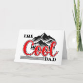Der coole Vater Karte (Vorderseite)
