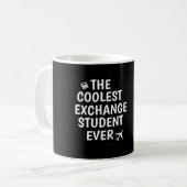 Der coolste Austauschstudent aller Zeiten Kaffeetasse (Vorderseite Links)