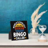 Der Coolste Bingo-Anrufer der Welt Fotoplatte (InSitu)
