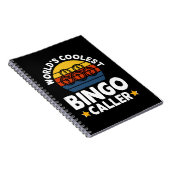 Der Coolste Bingo-Anrufer der Welt Notizblock (Rechte Seite)