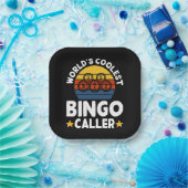 Der Coolste Bingo-Anrufer der Welt Pappteller (Party)