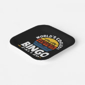 Der Coolste Bingo-Anrufer der Welt Pappteller (Gewinkelt)
