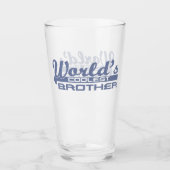 Der Coolste Bruder der Welt Glas (Vorderseite)