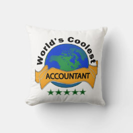Der coolste Buchhalter der Welt Kissen