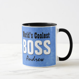 Der coolste CHEF der Welt blauer Tasse