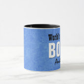 Der coolste CHEF der Welt blauer Tasse (Zentrum)