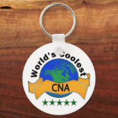 Der Coolste CNA der Welt Schlüsselanhänger (Vorderseite)