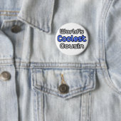Der Coolste Cousin der Welt Button (Beispiel)