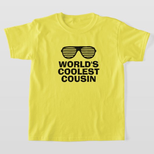 Der Coolste Cousin der Welt, ein lustiges Kind ist T-Shirt (Ablage )