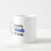 Der Coolste Golftrainer der Welt Kaffeetasse (Vorderseite Links)