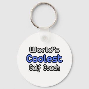 Der Coolste Golftrainer der Welt Schlüsselanhänger