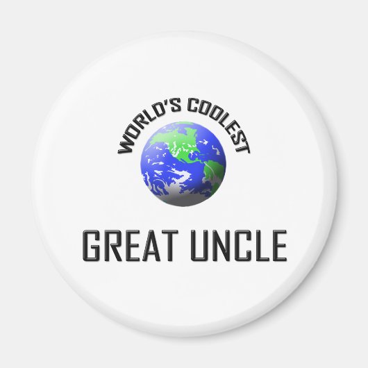 Der Coolste große Onkel der Welt Magnet (Vorne)
