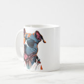 Der coolste Hund der Welt Kaffeetasse (Vorderseite Links)