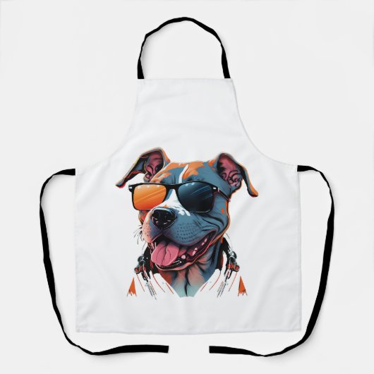 Der coolste Hund der Welt Schürze (Vorderseite)