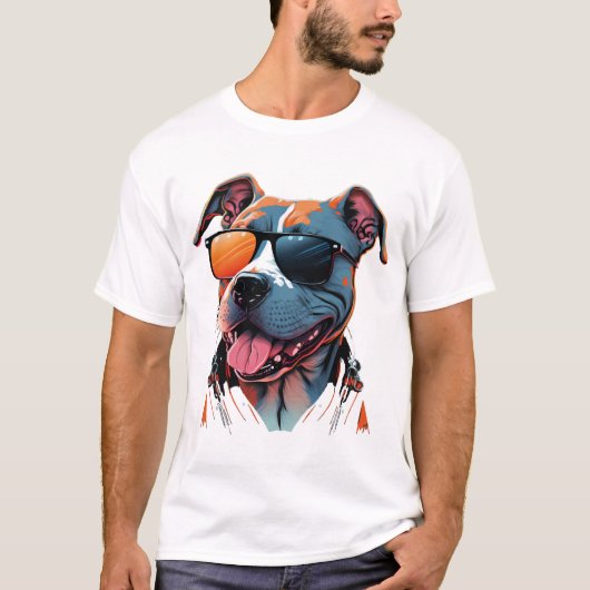 Der coolste Hund der Welt T-Shirt (Vorderseite)