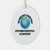 Der coolste Klimawissenschaftler der Welt Keramikornament (Rechts)