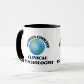 Der coolste klinische Psychologe der Welt Tasse (Vorderseite Links)