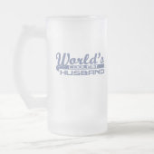 Der Coolste Mann der Welt Mattglas Bierglas (Links)