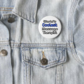 Der Coolste Massagetherapeut der Welt Button (Beispiel)