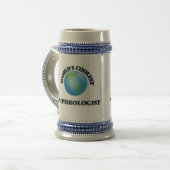 Der coolste Nephrologe der Welt Bierglas (Vorderseite Links)