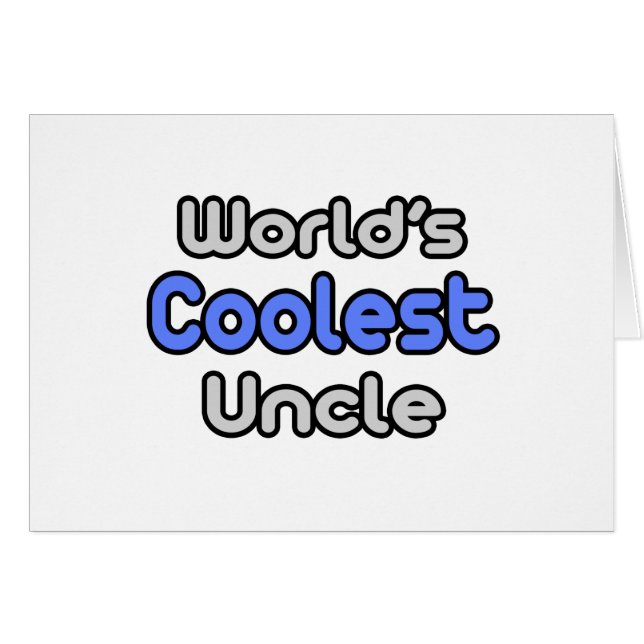Der Coolste Onkel der Welt (Vorderseite (Horizontal))