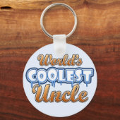 Der Coolste Onkel der Welt Schlüsselanhänger (Vorderseite)