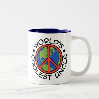 Der Coolste Onkel der Welt Zweifarbige Tasse