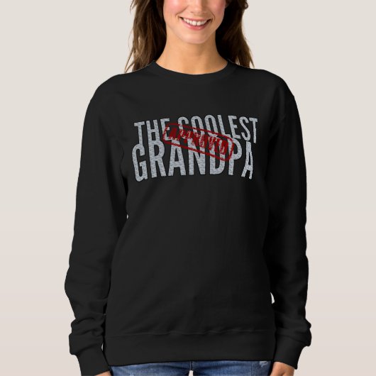 Der coolste Opa approved   Opa Sweatshirt (Vorderseite)