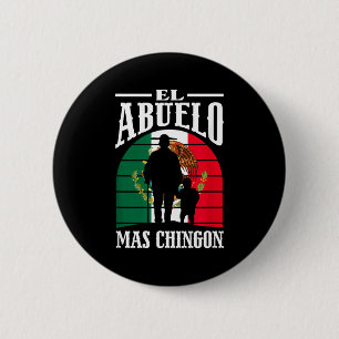 Der coolste Opa lustig Mexiko mexikanischer Opa Button