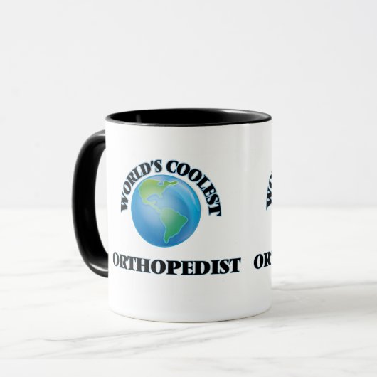 Der coolste Orthopäde der Welt Tasse (Vorderseite Links)