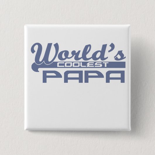 der coolste Papa der Welt Button (Vorderseite)