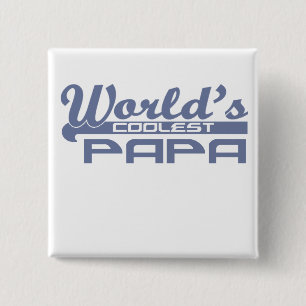 der coolste Papa der Welt Button
