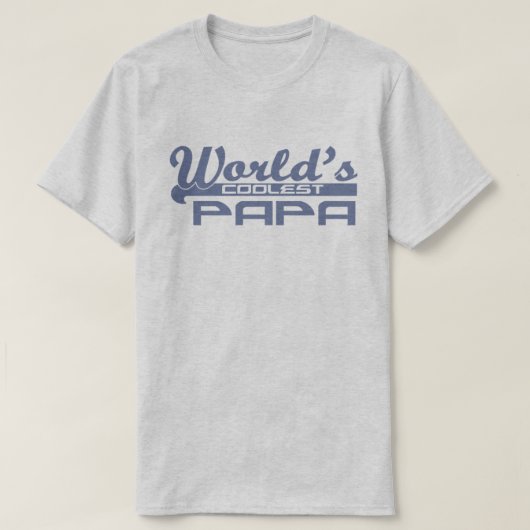 Der coolste Papa der Welt T-Shirt (Design vorne)
