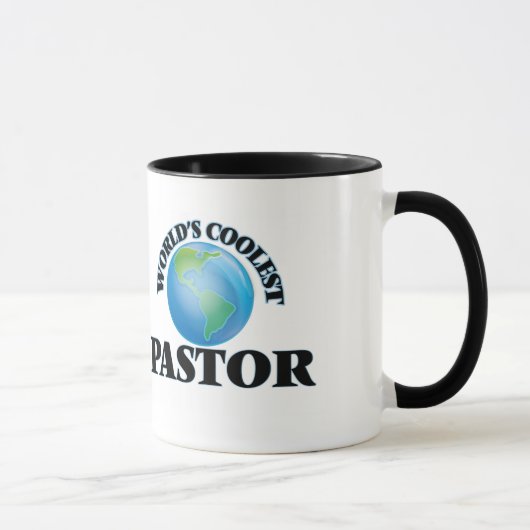 Der coolste Pastor der Welt Tasse (Rechts)