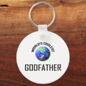 Der Coolste Pate der Welt Schlüsselanhänger (Vorderseite)