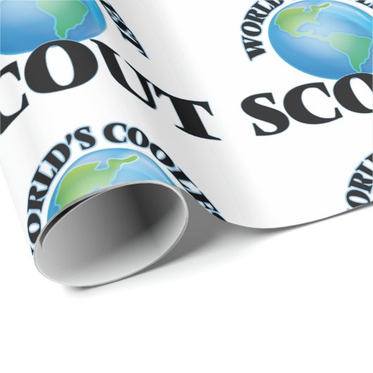 Der coolste Pfadfinder der Welt Geschenkpapier (Rolleneckpunkt)