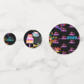 Der Coolste Platz Personalisiert Confetti Konfetti (Vorderseiten)