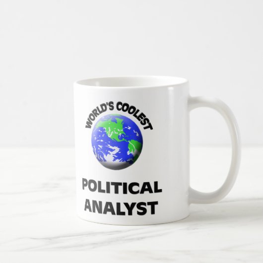 Der coolste politische Analytiker der Welt Kaffeetasse (Rechts)